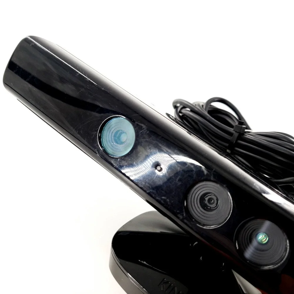Microsoft Xbox 360 Kinect Sensor Motion Bar 1473 w/ 4 Games Tested & Works